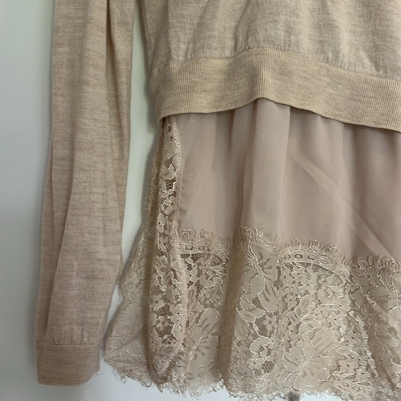 Club Monaco Blush Sweater Shirt - Picture 2 of 5